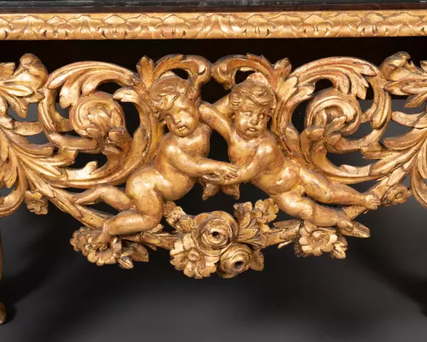 Cabinet en laque de Coromandel vers 1680-1700