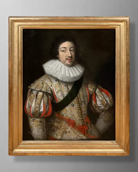 Portrait du roi Louis XIII attribué à Daniel Dumonstier