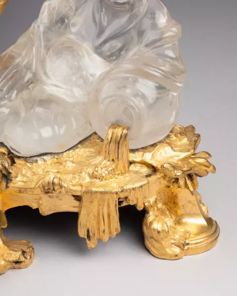 Pendule au magot par l’escalier de cristal, Paris vers 1880