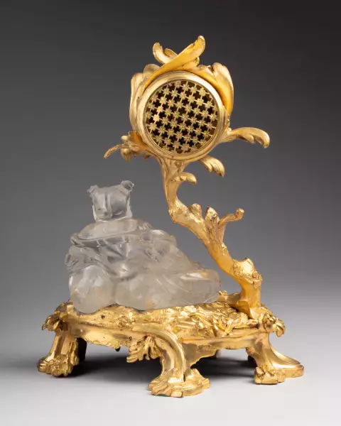 Pendule au magot par l’escalier de cristal, Paris vers 1880