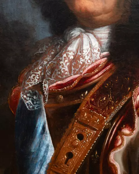 Portrait de Louis XIV, atelier de Hyacinthe Rigaud vers 1694