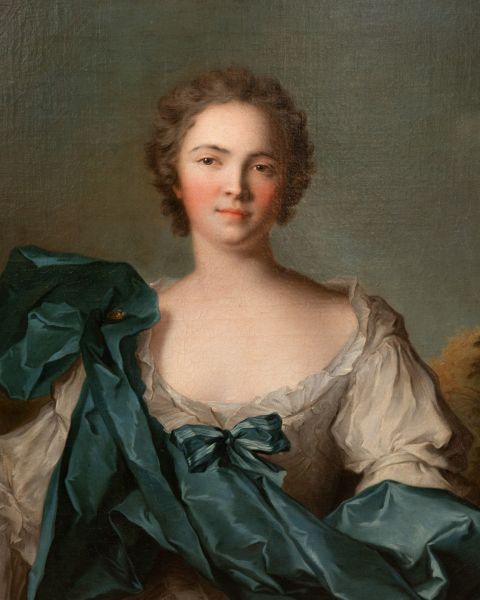 Portrait de la marquise de Pleumartin par JM Nattier, Paris 1742