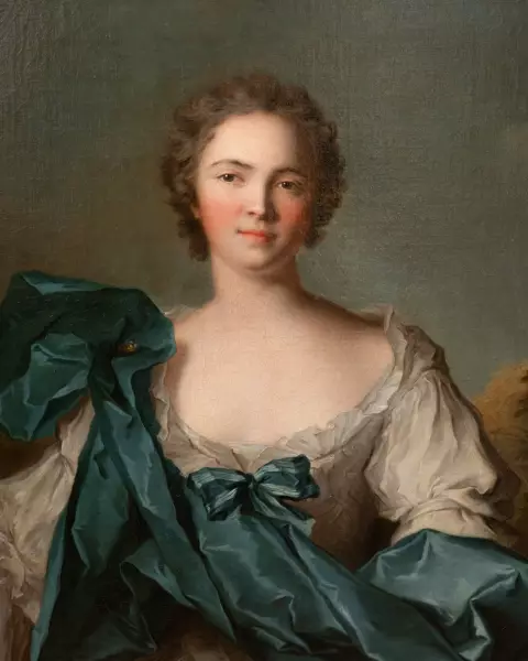 Portrait de la marquise de Pleumartin par JM Nattier, Paris 1742