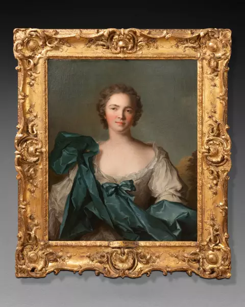 Portrait de la marquise de Pleumartin par JM Nattier, Paris 1742