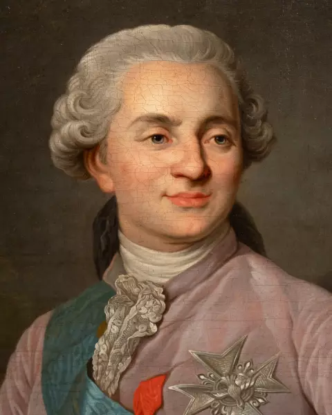 Portrait du roi Louis XVI , atelier de J.F Duplessis vers 1780