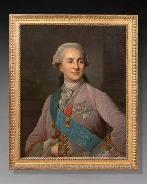 Portrait du roi Louis XVI , atelier de J.F Duplessis vers 1780