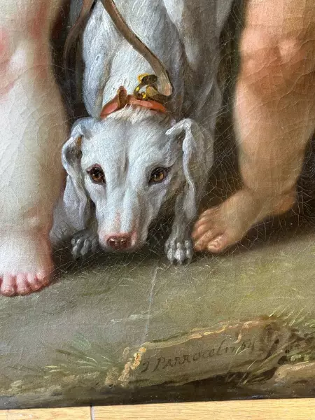 Les enfants chasseurs ou la terre, J.F Parrocel 1764