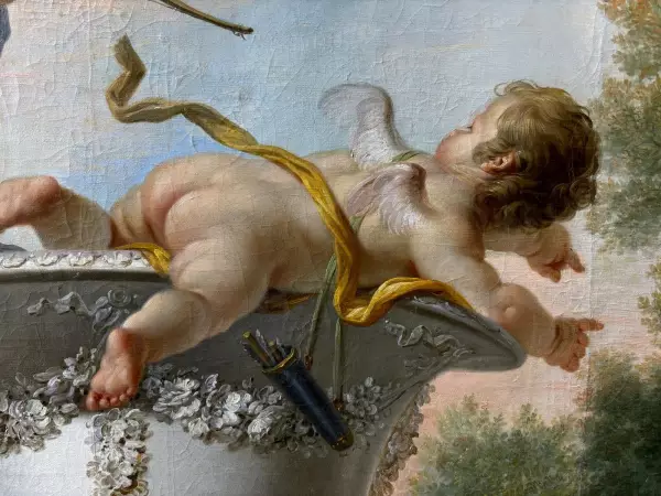 Les enfants chasseurs ou la terre, J.F Parrocel 1764
