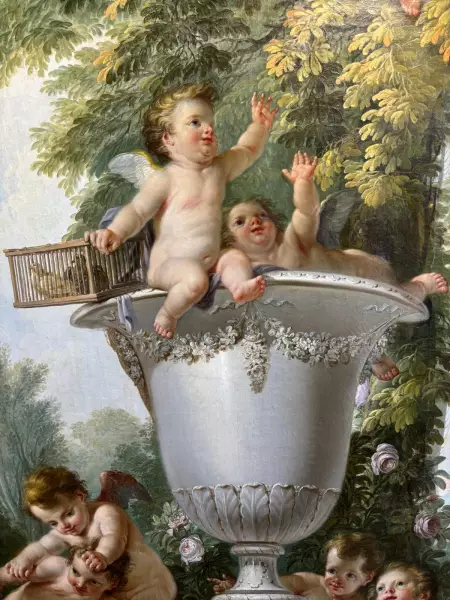 Les enfants oiseleurs ou l’air, J.F Parrocel 1764