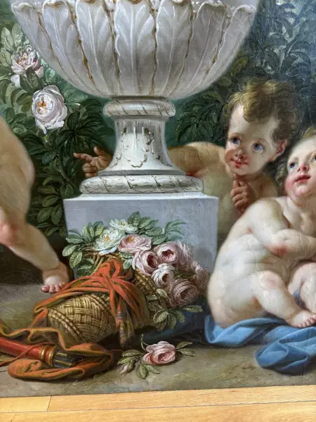 Les enfants oiseleurs ou l’air, J.F Parrocel 1764
