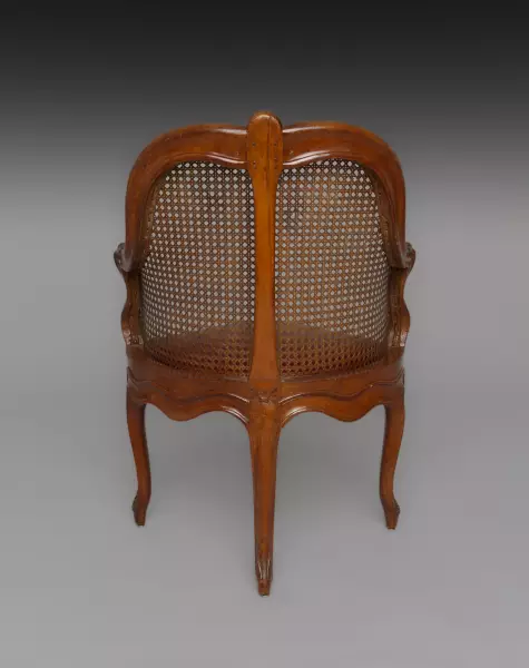 Fauteuil de bureau par Jean Boucault, Paris époque Louis XV