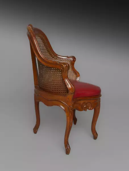 Fauteuil de bureau par Jean Boucault, Paris époque Louis XV