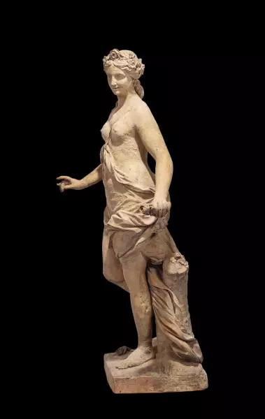 Statue de Flore en terre cuite d’après Frémin, XIXe siècle