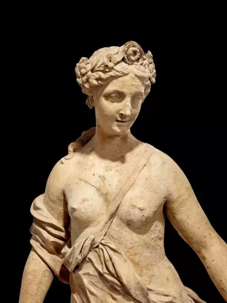 Statue de Flore en terre cuite d’après Frémin, XIXe siècle