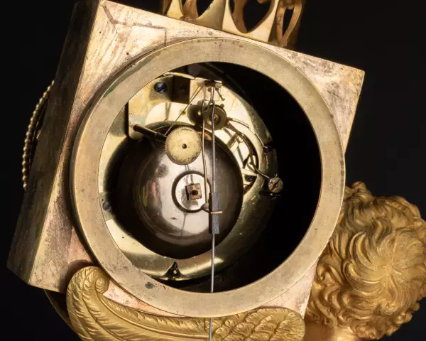 Pendule à la lanterne magique, Paris époque Empire