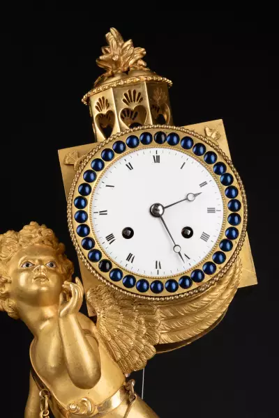Pendule à la lanterne magique, Paris époque Empire