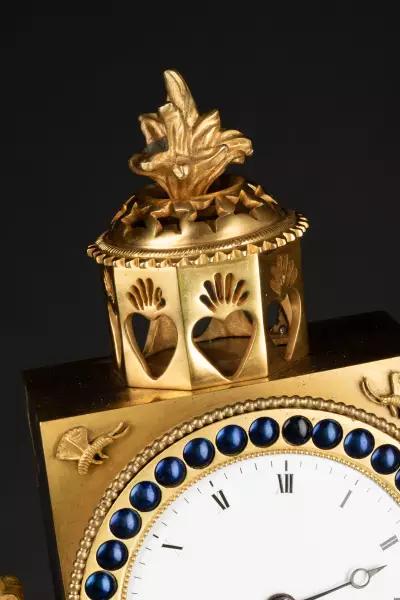 Pendule à la lanterne magique, Paris époque Empire