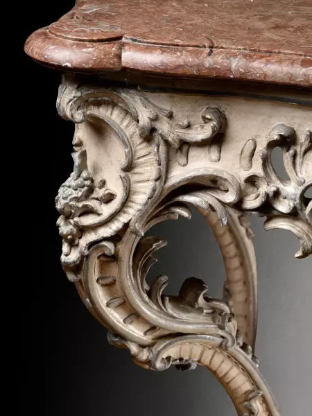 Table-console à décor rocaille, Provence, vers 1730