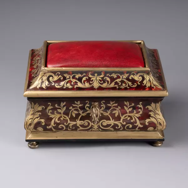 Boîte à couture en marqueterie Boulle, Paris, époque Louis XIV