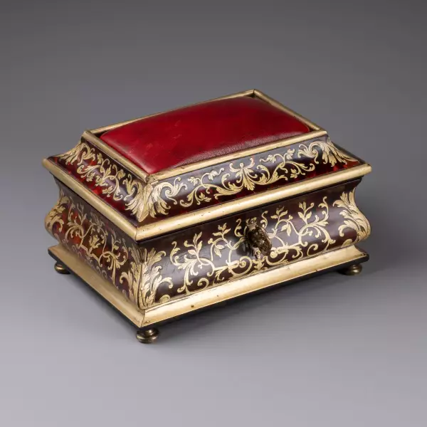 Boîte à couture en marqueterie Boulle, Paris, époque Louis XIV