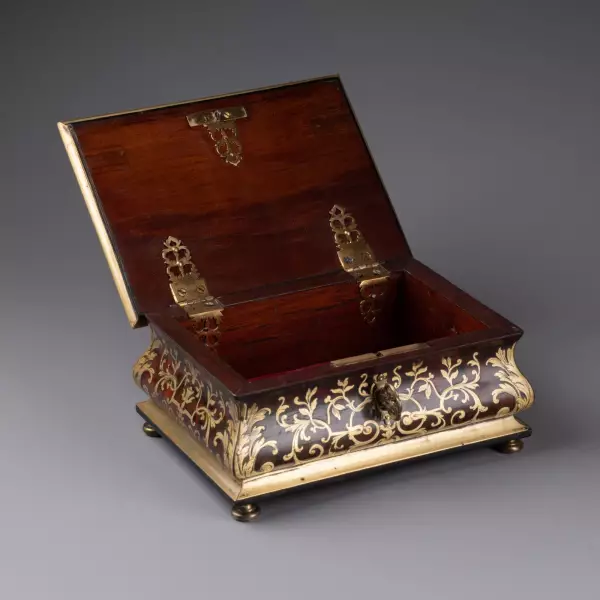 Boîte à couture en marqueterie Boulle, Paris, époque Louis XIV