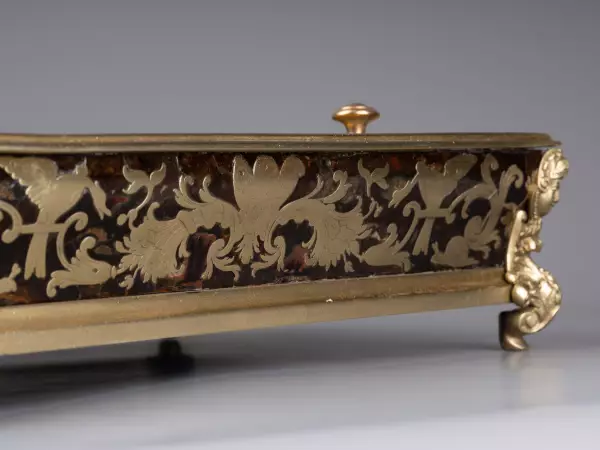 Encrier en marqueterie Boulle, Paris fin de l’époque Louis XIV