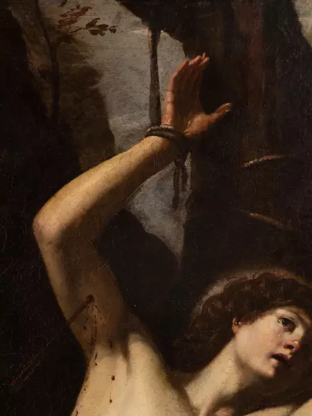 Le martyre de Saint-Sébastien, école de Bologne vers 1600-1620