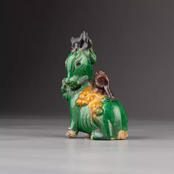 Cerf immortel, Collection Rothschild, Chine règne de Kangxi