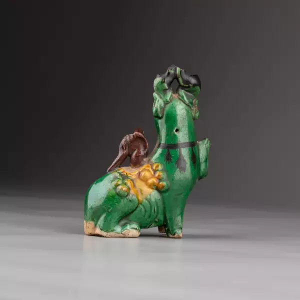 Cerf immortel, Collection Rothschild, Chine règne de Kangxi