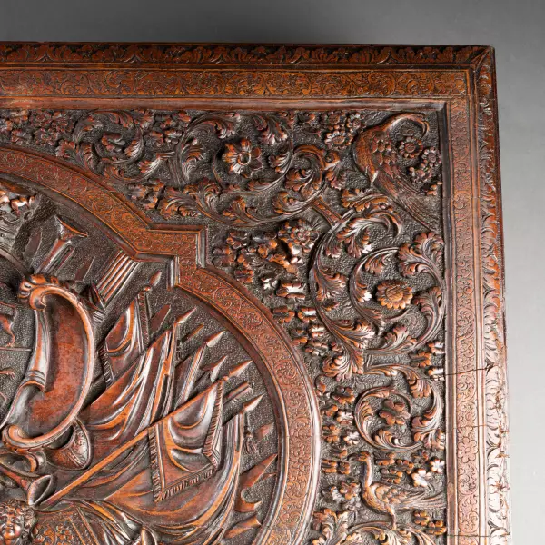 Coffret aux armes de Salm-Kyrbourg, attribué à César Bagard à Nancy