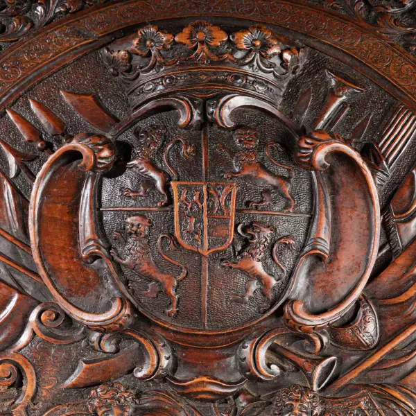 Coffret aux armes de Salm-Kyrbourg, attribué à César Bagard à Nancy