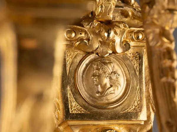 Série de quatre appliques en bronze, Paris époque Régence