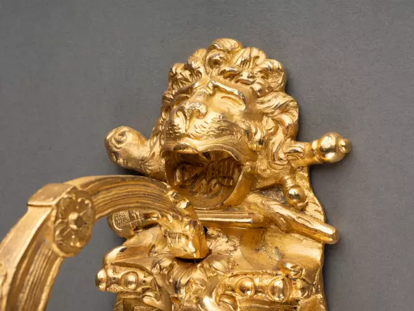 Série de quatre appliques en bronze, Paris époque Régence