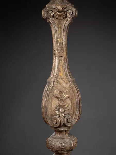 Monumentale paire de torchères, Paris époque Louis XIV