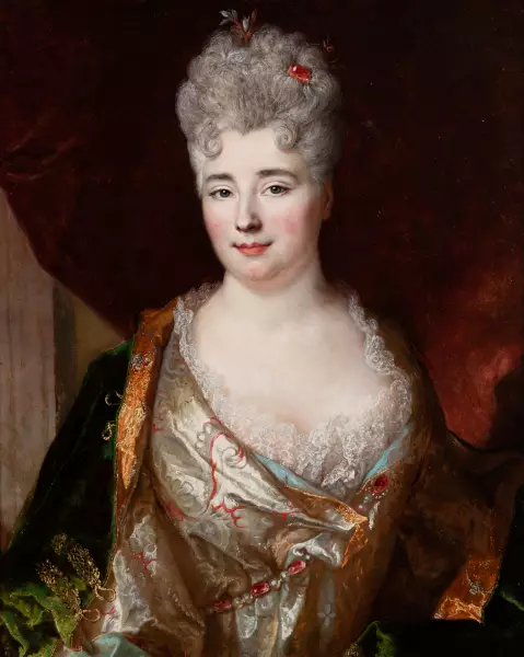 Portrait de Dame - Nicolas de Largillière, Paris vers 1710