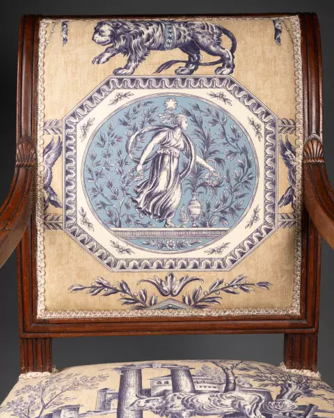Paire de fauteuils pour enfants attribuée à G. Jacob vers 1795