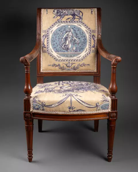 Paire de fauteuils pour enfants attribuée à G. Jacob vers 1795