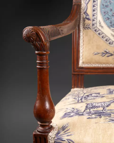 Paire de fauteuils pour enfants attribuée à G. Jacob vers 1795