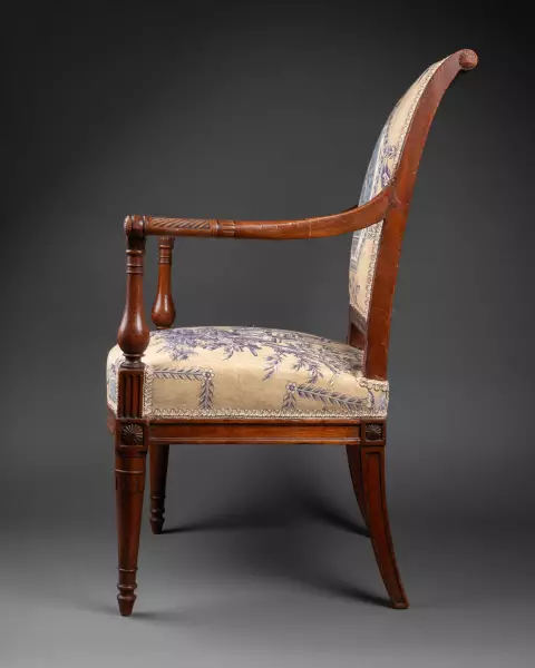 Paire de fauteuils pour enfants attribuée à G. Jacob vers 1795