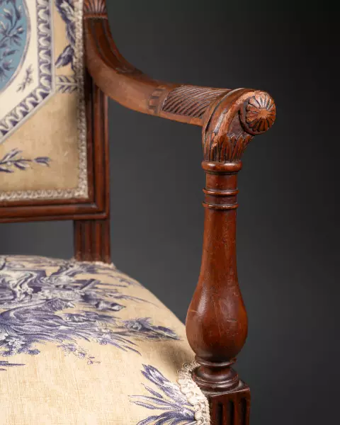 Paire de fauteuils pour enfants attribuée à G. Jacob vers 1795