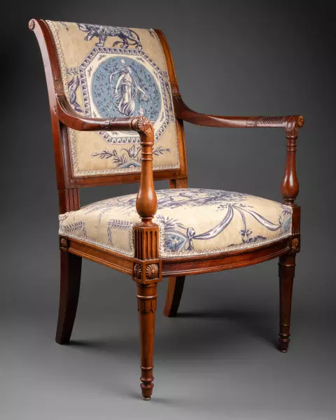 Paire de fauteuils pour enfants attribuée à G. Jacob vers 1795