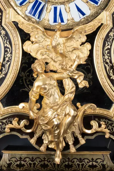 Cartel tête de poupée attribué à Charles Cressent vers 1710-1720