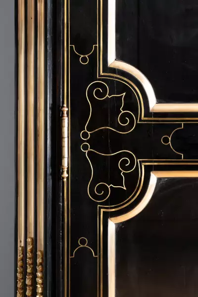 Bibliothèque Boulle à toiture en pagode, Paris vers 1700