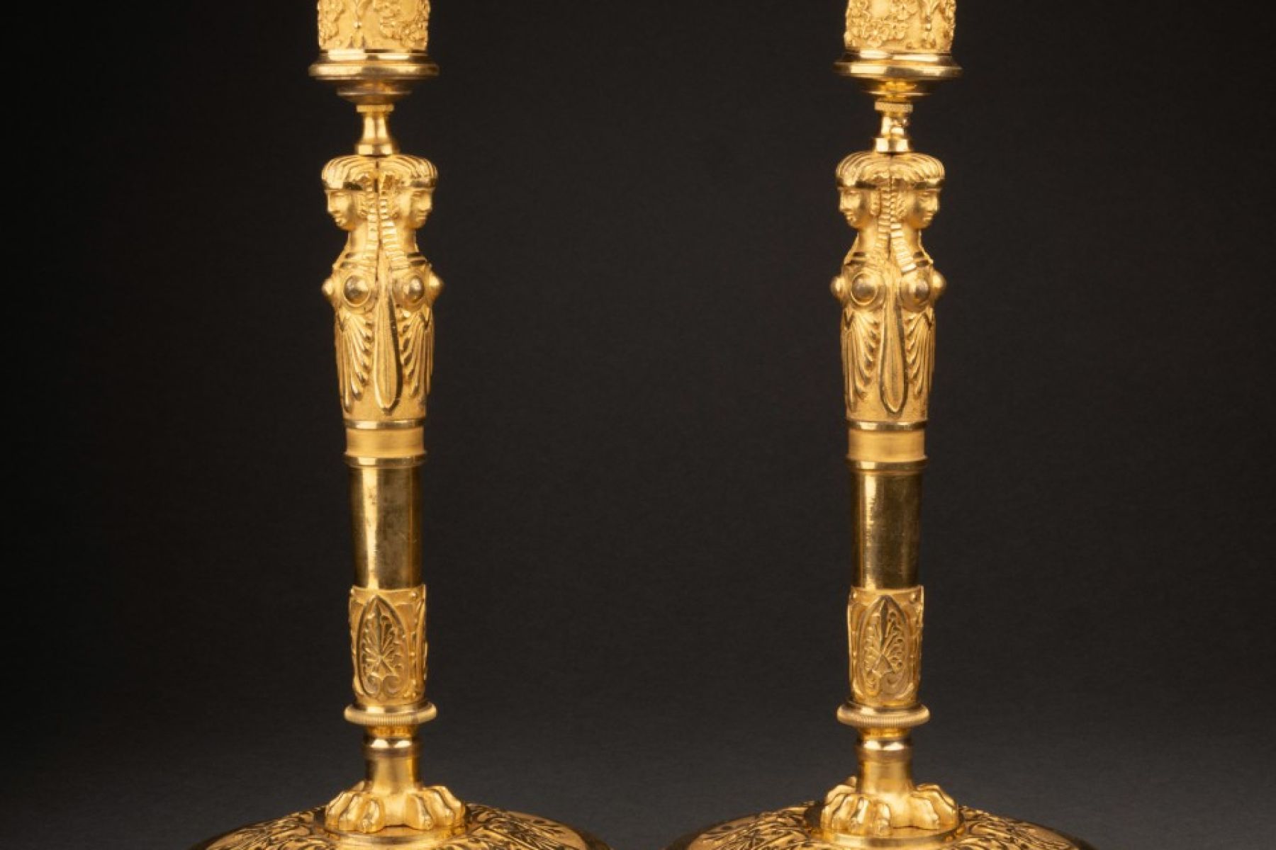 Paire de flambeaux attribuable à Claude Galle, Paris vers 1807
