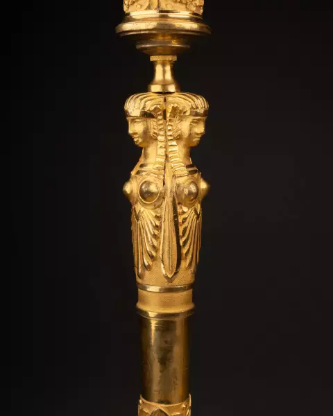 Paire de flambeaux attribuable à Claude Galle, Paris vers 1807