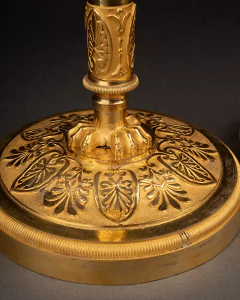 Paire de flambeaux attribuable à Claude Galle, Paris vers 1807