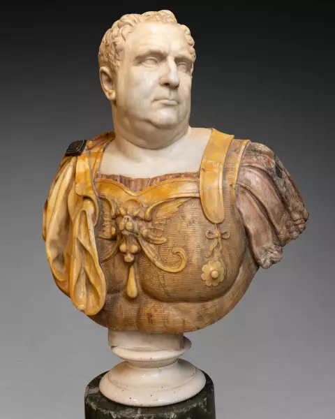 Buste de l’empereur Vitellius, Rome vers 1820