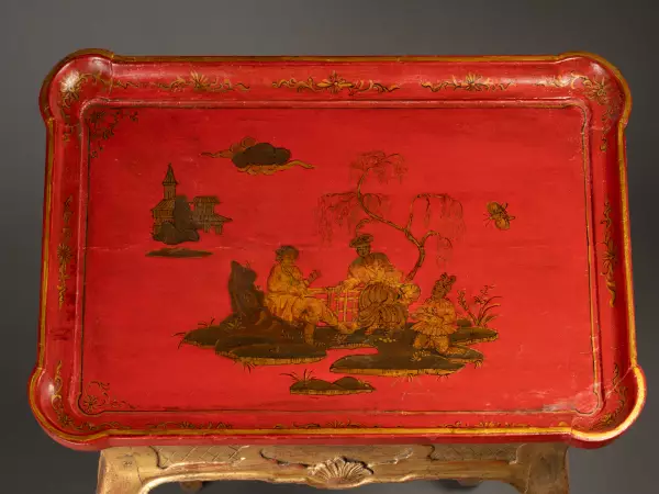 Paire de tables à thé, Angleterre début du XVIIIeme siècle