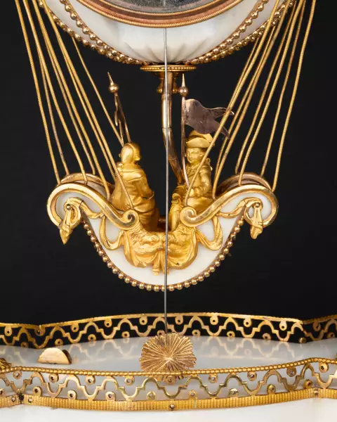 Pendule à la montgolfière, Paris vers 1785