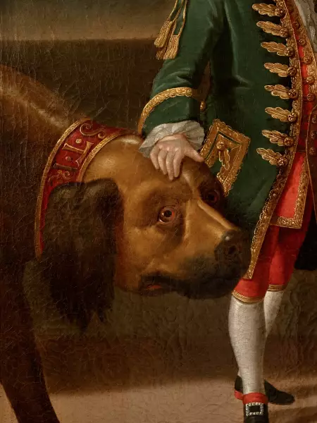 Portrait du nain Nicolas Ferry, dit bébé, attribuable à Jean Girardet